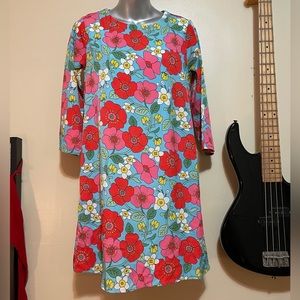 Vintage 60s Style Floral Dress